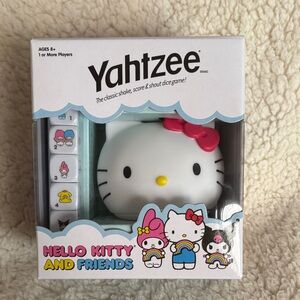 Hello Kitty Yahtzee Game - Pink and White